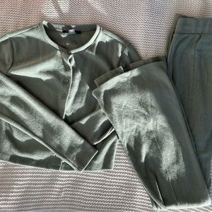 Sweater and Flare Bottom Set